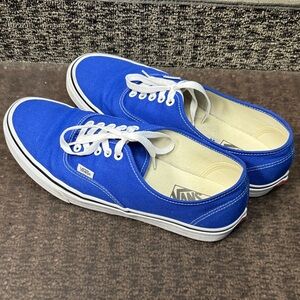 Vans Royal Blue Canvas Shoes